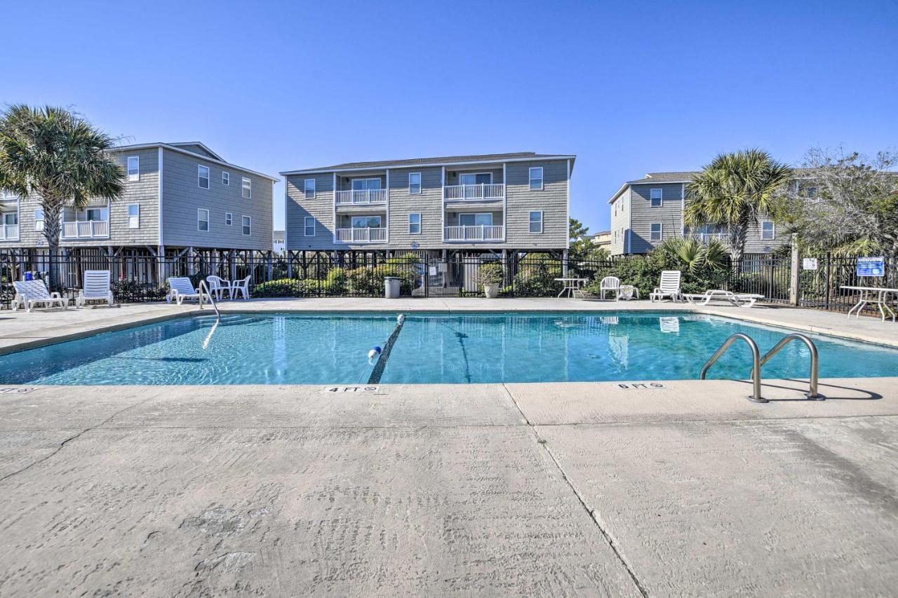 Sunny Condo - Private Ocean Isle Beach Access! Bagian luar foto