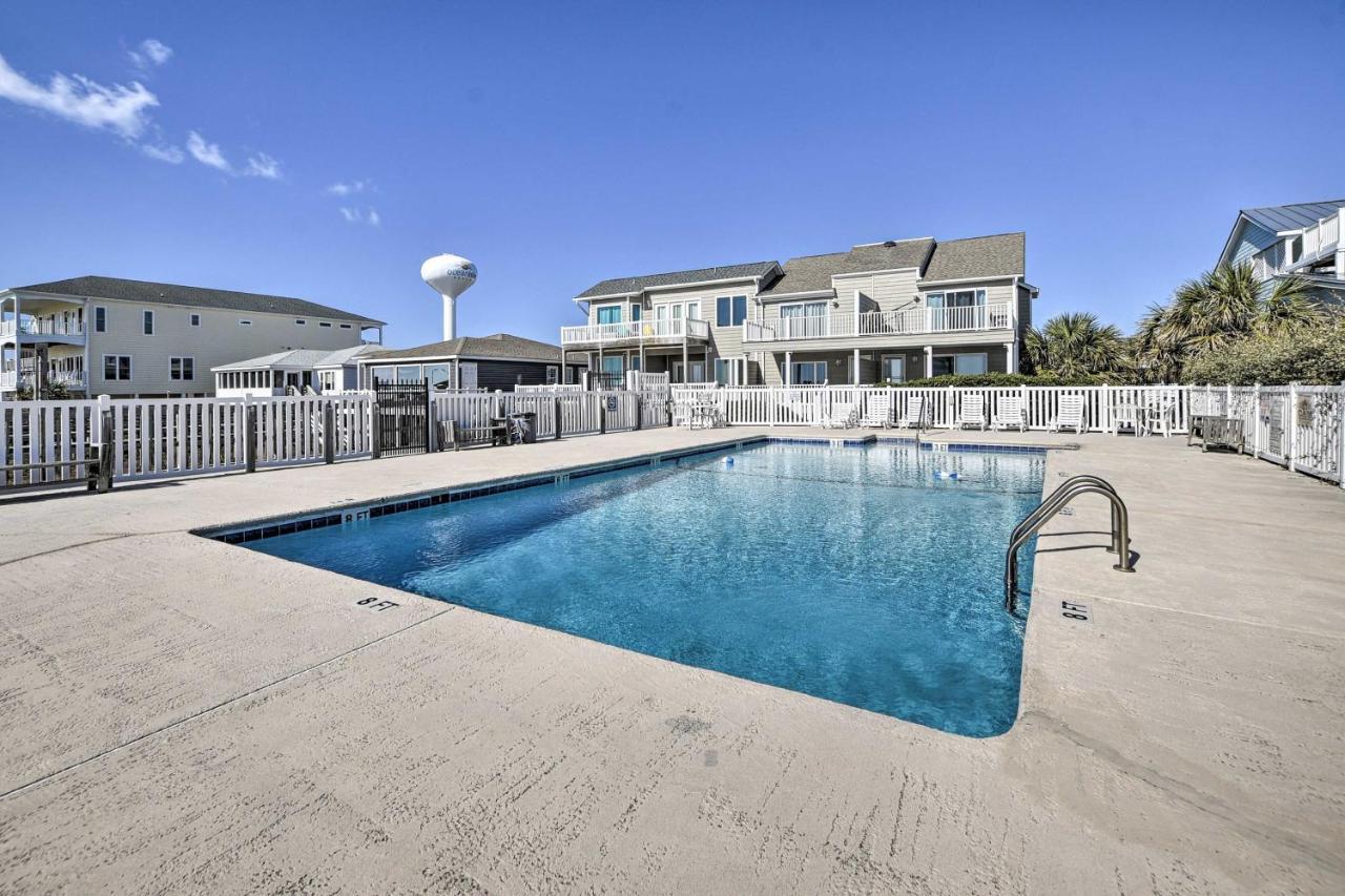 Sunny Condo - Private Ocean Isle Beach Access! Bagian luar foto