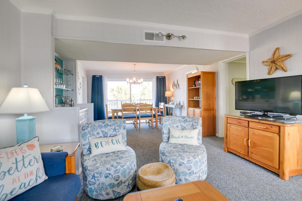 Sunny Condo - Private Ocean Isle Beach Access! Bagian luar foto